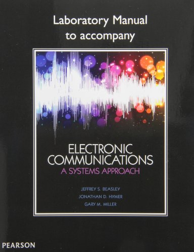 Imagen de archivo de Lab Manual for Electronic Communications: A Systems Approach a la venta por SecondSale