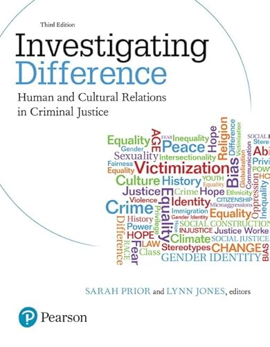 Stock image for Investigating Difference: Human and Cultural Relations in Criminal Justice (3rd Edition) for sale by Bookmans