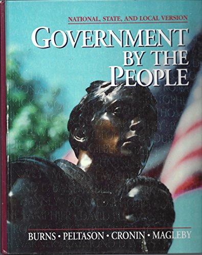 Beispielbild fr Government by the People: National, State, and Local Version zum Verkauf von Wonder Book