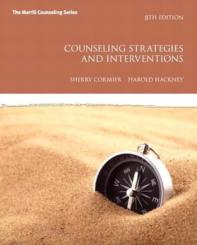 9780133015584: Counseling Strategies and Interventions