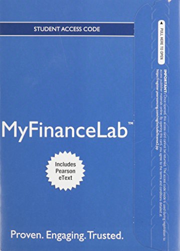 NEW MyFinanceLab with Pearson eText -- Access Card -- for Foundations of Finance (9780133019926) by Keown, Arthur J.; Petty, J. William; SCOTT, DAVID F