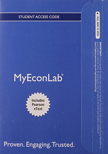 9780133021769: Microeconomics Myeconlab With Pearson Etext Passcode