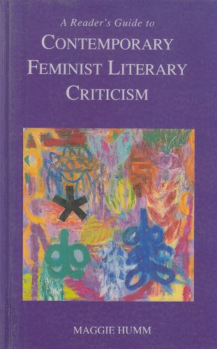 Stock image for A Reader's Guide to Contemporary Feminist Literary Criticism for sale by Good Buy 2 You LLC