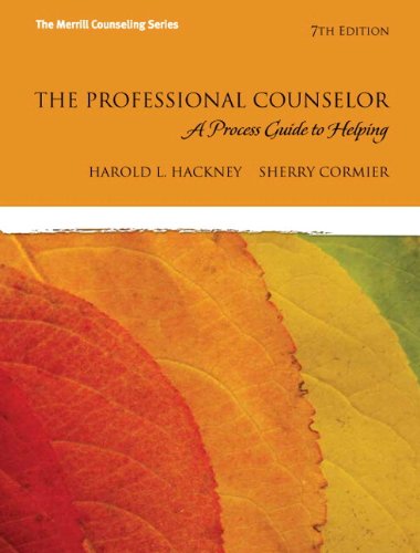 9780133033243: The Professional Counselor: A Process Guide to Helping Plus MyCounselingLab with Pearson eText -- Access Card Package (The Merrill Counseling)