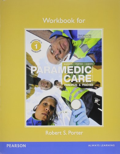 Stock image for Workbook for Paramedic Care: Principles & Practice, Volumes 1-7 for sale by HPB-Red