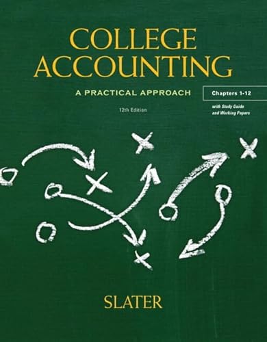 9780133034387: College Accounting Chapters 1-12 with Study Guide and Working Papers Plus NEW MyAccountingLab with Pearson eText -- Access Card Package