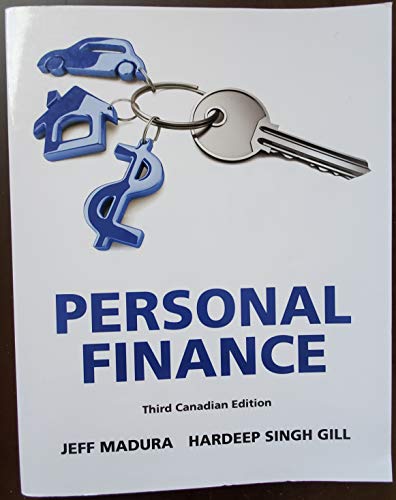 Stock image for Personal Finance, Third Canadian Edition (3rd Edition) for sale by SecondSale