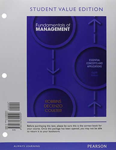 9780133035667: Fundamentals of Management + MyManagementLab Student Access Code: Student Value Edition