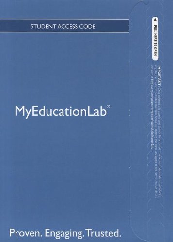 9780133041156: NEW MyLab Education with Pearson eText -- Standalone Access Card -- for Including Students with Special Needs: A Practical Guide for Classroom Teachers