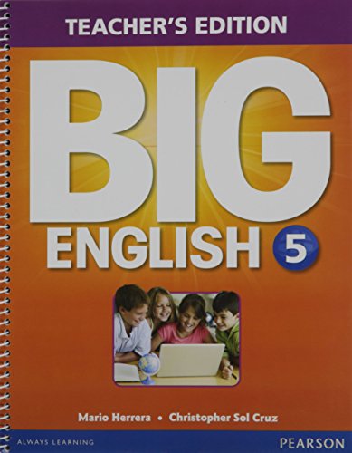 Stock image for Big English 5 Teacher's Edition for sale by HPB-Red