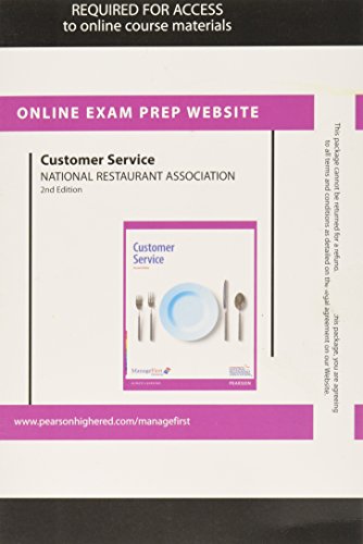 Beispielbild fr Exam Prep for Customer Service -- Access Card zum Verkauf von Textbooks_Source