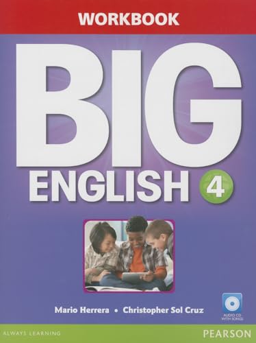 Big English 4 Workbook w/AudioCD (9780133045093) by Herrera, Mario; Sol Cruz, Christopher