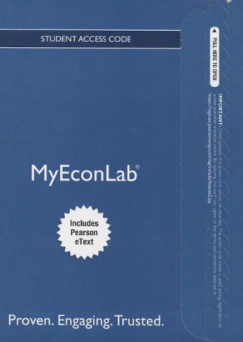 Beispielbild fr NEW MyEconLab with Pearson eText -- Access Card -- for Principles of Microeconomics zum Verkauf von BooksRun