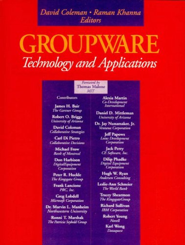 Groupware: Technologies and Applications