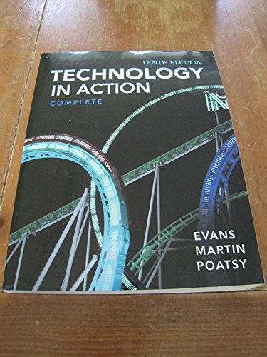 Beispielbild fr Technology In Action, Complete (10th Edition) zum Verkauf von Wonder Book