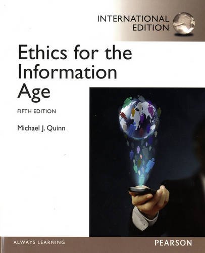 9780133056693: Ethics for the Information Age: International Edition