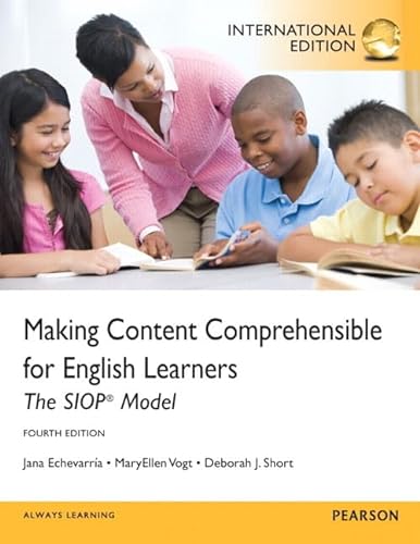 9780133060768: Making Content Comprehensible for English Learners:The SIOP Model: International Edition