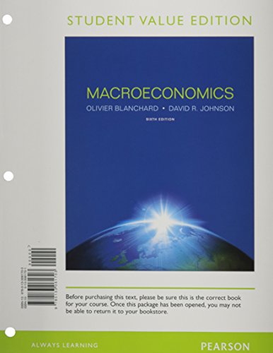Stock image for Macroeconomics, Student Value Edition (6th Edition) for sale by HPB-Red