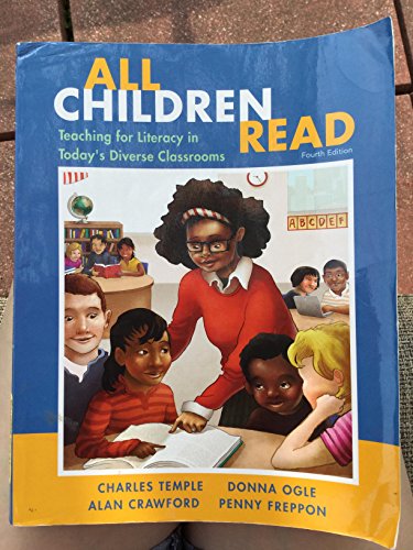 Beispielbild fr All Children Read : Teaching for Literacy in Today's Diverse Classrooms zum Verkauf von Better World Books