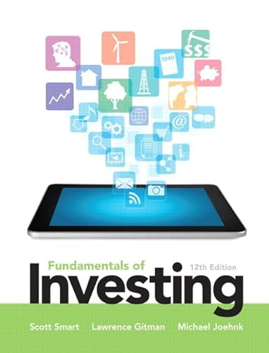 Stock image for Fundamentals of Investing for sale by Better World Books