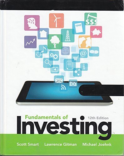 Stock image for Fundamentals of Investing (Instructor's Review Copy) for sale by BookHolders