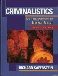 Stock image for Criminalistics : An Introduction to Forensic Science for sale by Better World Books