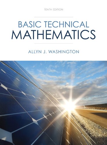 Beispielbild fr Basic Technical Mathematics (10th Edition) zum Verkauf von BooksRun