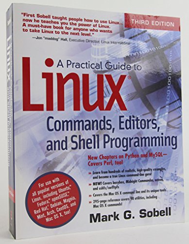 Stock image for A Practical Guide to Linux Commands, Editors, and Shell Programming for sale by Orion Tech