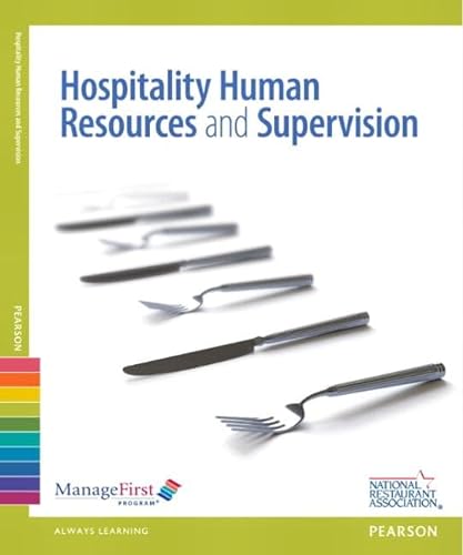 9780133086591: Hospitality Human Resources Management and Supervision [Lingua Inglese]
