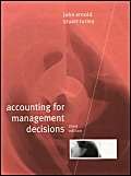 Imagen de archivo de Accounting for Management Decisions a la venta por Ammareal