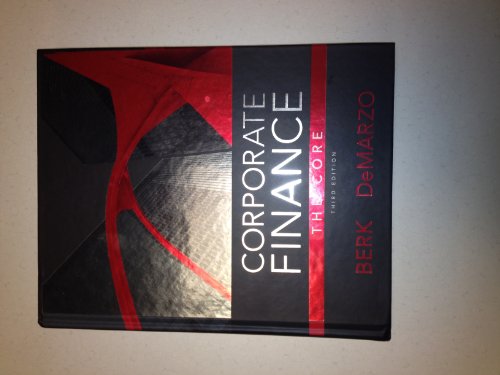 Beispielbild fr Corporate Finance, The Core (3rd Edition) (Pearson Series in Finance) zum Verkauf von ThriftBooks-Dallas