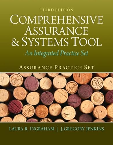 Imagen de archivo de Assurance Practice Set for Comprehensive Assurance & Systems Tool (CAST) (3rd Edition) a la venta por Iridium_Books