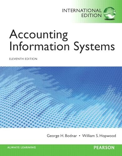 9780133099935: Accounting Information Systems: International Edition