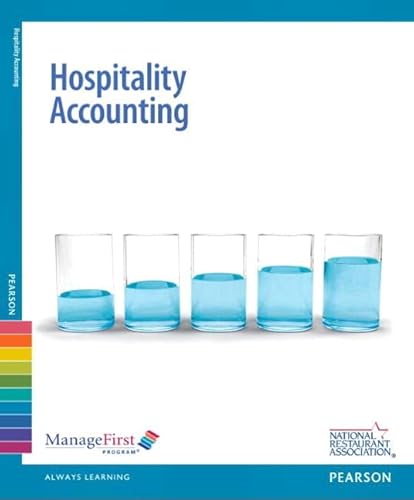 Hospitality Accounting with Answer Sheet and Exam Prep -- Access Card Package (2nd Edition) (ManageFirst) (9780133102055) by National Restaurant Association, Association Solutions