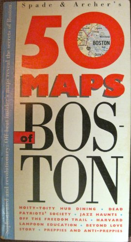 9780133105339: Spade and Archer's 50 Maps of Boston [Lingua Inglese]