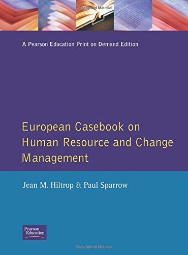 9780133107722: European Casebook on Human Resource and Change Management