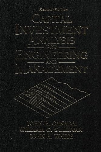 Stock image for Capital Investment Analysis for Engineering and Management (2nd Edition) for sale by SecondSale