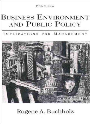 Stock image for Business Environment and Public Policy: Implications for Management for sale by BookHolders