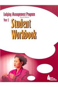 Lodging Management Program (LMP) Year 2 Student Workbook, Checklist, and Scantron (9780133112825) by American Hotel & Lodging Association