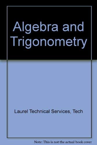 Stock image for Algebra and Trigonometry for sale by Books Puddle