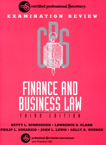 9780133121339: CPS Examination Review Finance and Business Law