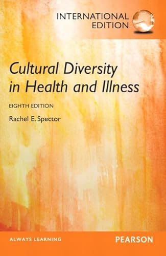 Stock image for Cultural Diversity in Health and Illness: International Edition for sale by Phatpocket Limited