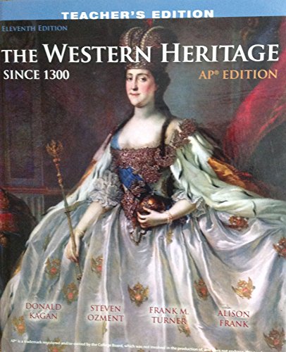 9780133125573: The Western Heritage Ap Edition Since 1300
