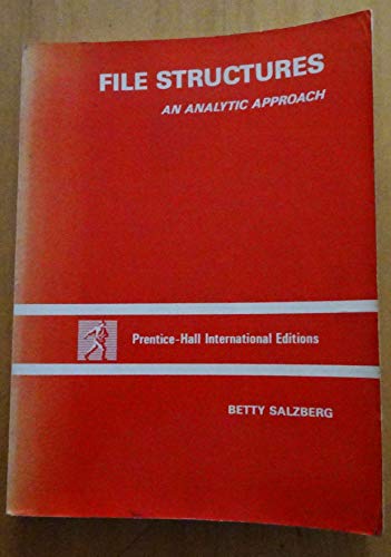 9780133145502: File Structures: An Analytic Approach