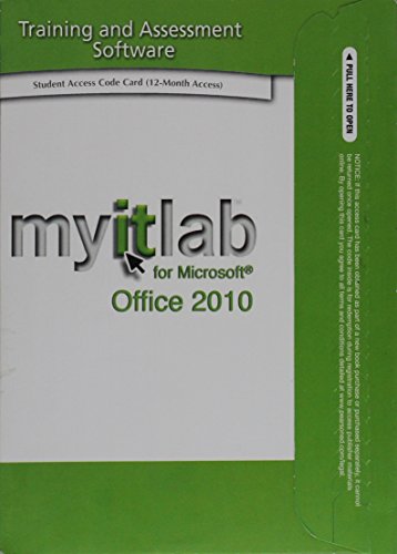 Imagen de archivo de GO! with Office 2010 Volume 1, myitlab, and Microsoft Office 2010 180-Day Trial, Spring 2013 a la venta por Ergodebooks