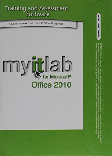 Stock image for Go! With Office 2010 + Myitlab + Microsoft Office 2010 180-day Trial, Spring 2013: Vol 1 for sale by Revaluation Books