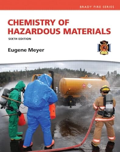 Stock image for Chemistry of Hazardous Materials (Hazardous Materials Chemistry) for sale by Irish Booksellers