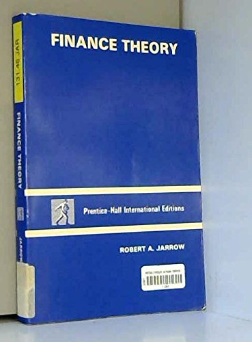 9780133149234: Finance Theory