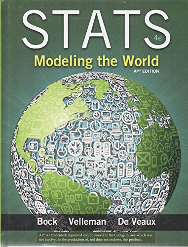 Beispielbild fr MyLab Statistics with Pearson eText -- Standalone Access Card -- for Stats Modeling the World zum Verkauf von TextbookRush
