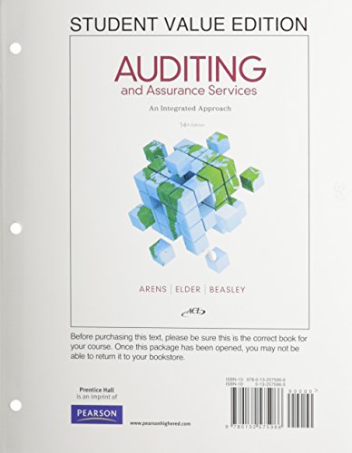 9780133156218: Auditing and Assurance Services + New Myaccountinglab Includes Pearson Etext Access Code